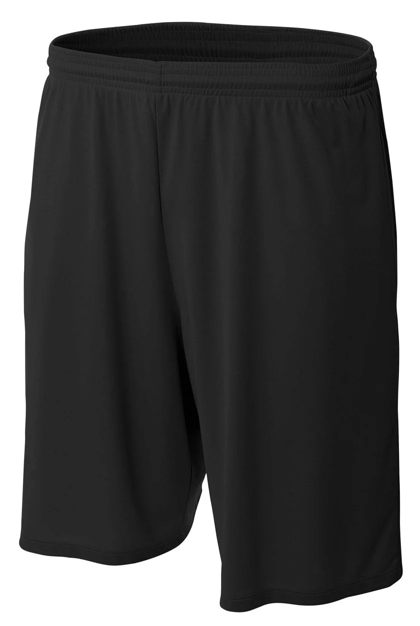 A4 Sublimation 9" MOISTURE MANAGEMENT SHORT WITH SIDE POCKETS N5338 - Image 6