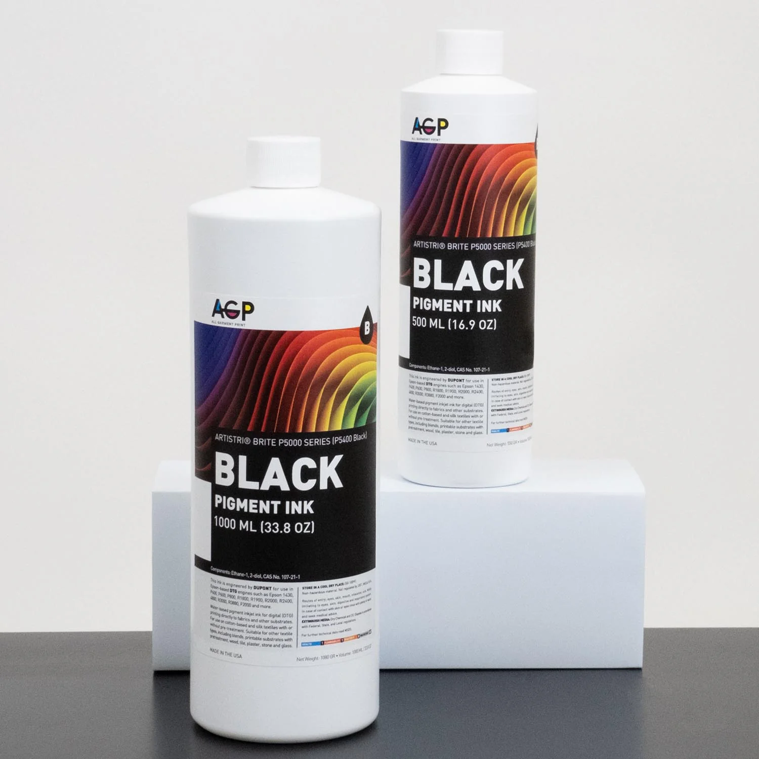 AGP – All Garment Print Wholesale DuPont Artistri Brite P5000 Series Bulk DTG Textile Ink for Epson - Image 18