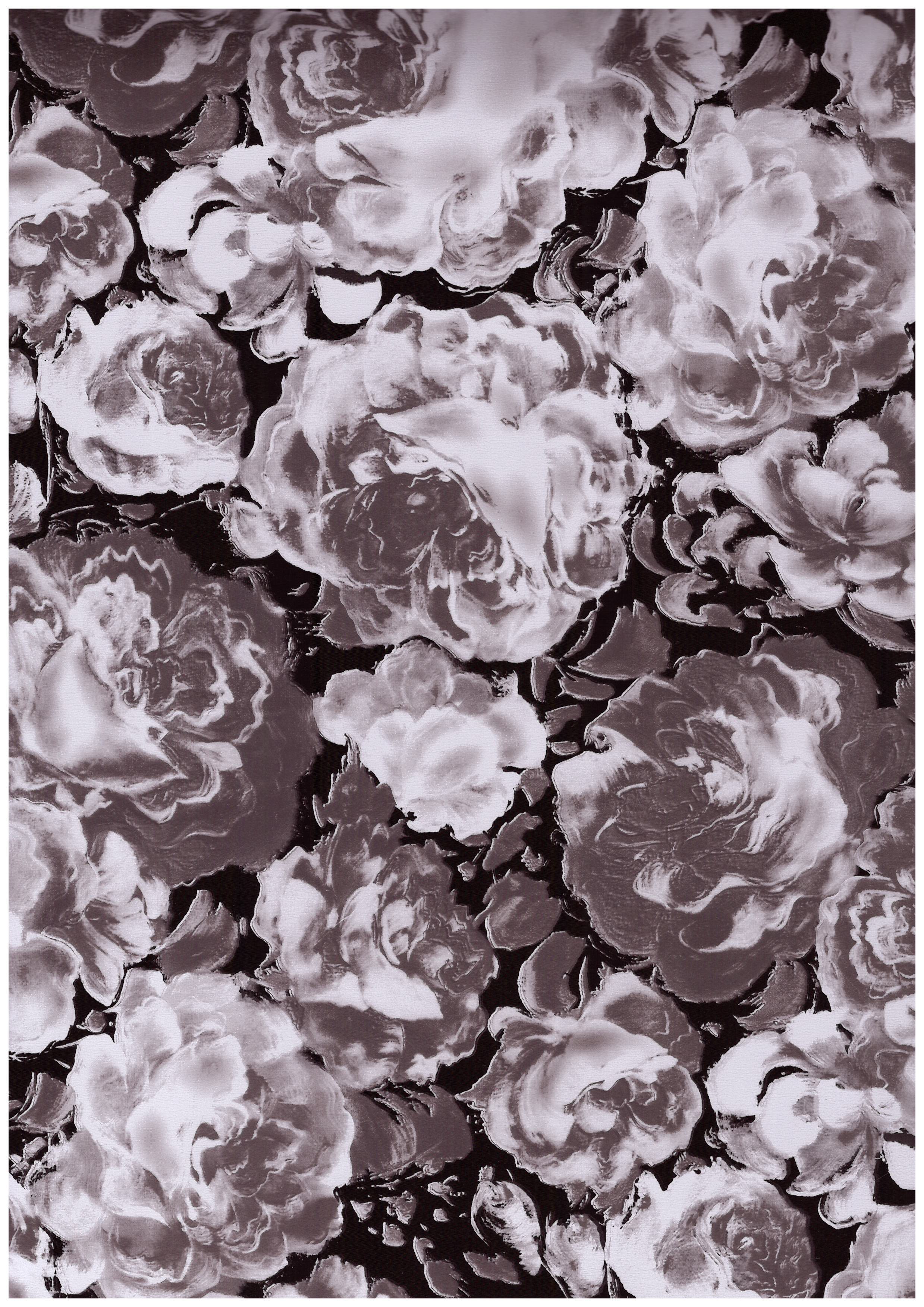 Ultra Flex Pattern Foil Flower-C 20” wide Heat Transfer Vinyl for T-Shirt and Apparel - HTV