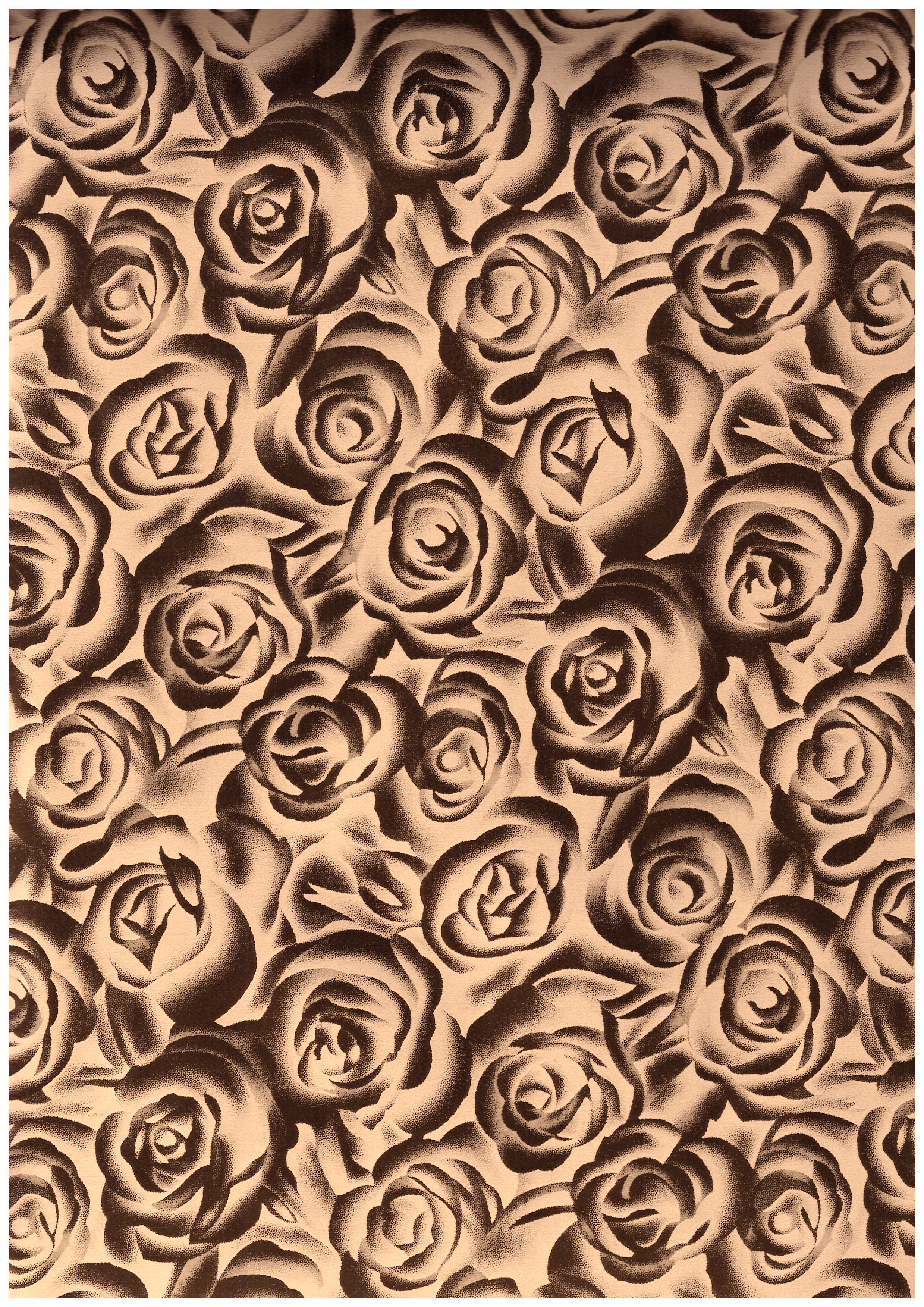 Ultra Flex Pattern Foil Rose Gold 20” wide Heat Transfer Vinyl for T-Shirt and Apparel - HTV