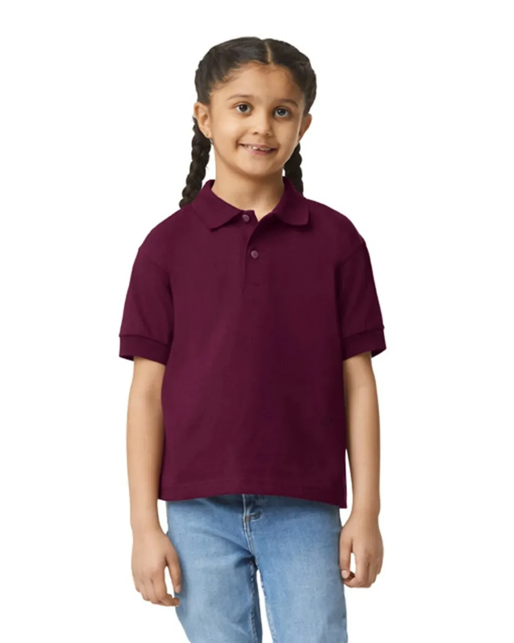 Gildan® 8800B Polo Youth Jersey Sport Shirt - Image 2