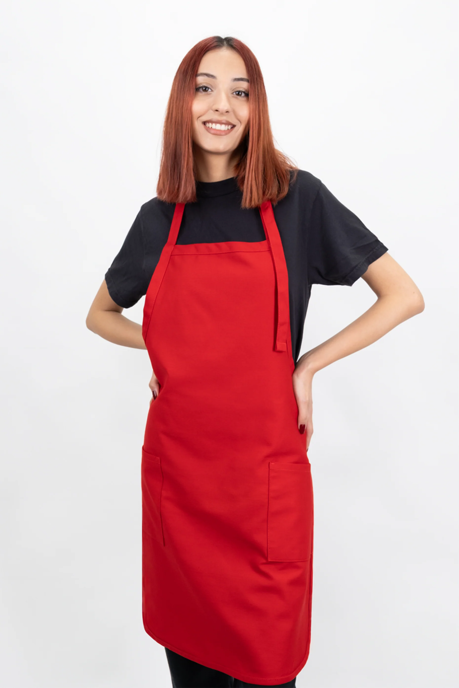 Laviva Sports™ Full Length Apron with 2 Patch Pockets - Image 33